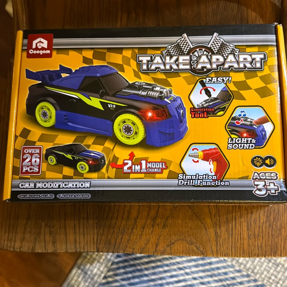 TAKE APART  Racing car